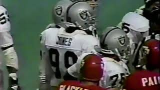 RaidersChiefs Brawl 1986 [upl. by Eltsyrhc978]