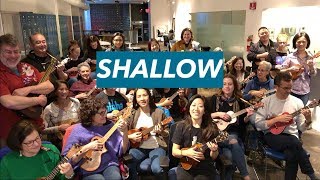 Shallow  Lady Gaga  Ukulele Class PlayAlong Chords amp Lyrics [upl. by Gasparo568]