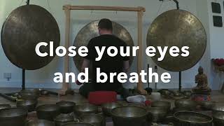 10 minute gong meditation [upl. by Kellby987]