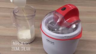 Mellerware Crema Deluxe Ice Cream Maker [upl. by Ydak]