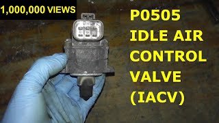 How To Test and Replace Idle Air Control Valve P0505 HD  IAC Actuator [upl. by Cathrin]