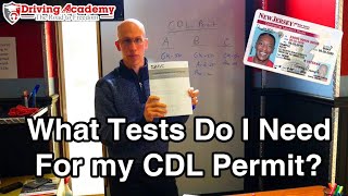 What Tests Do I need to Take for my CDL Permit  Driving Academy [upl. by Ecirtram]