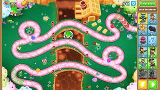 btd6 secret achievement on candy falls for small towers [upl. by Malamud]