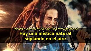 Natural Mystic  Bob Marley LYRICSLETRA Jamaican version [upl. by Hollie]