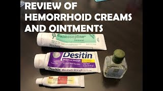 REVIEW OF hemorrhoid ointments and creams [upl. by Hsekin458]