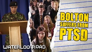 Bolton Smilie Suffers from PTSD MidAssembly  Waterloo Road [upl. by Ayiram]