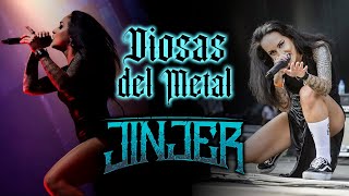 DIOSAS DEL METAL Tatiana Shmaylyuk  JINJER [upl. by Samtsirhc]