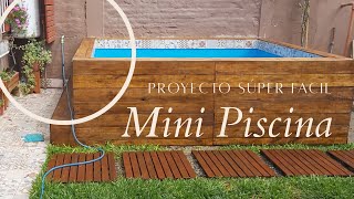 MINI PISCINA paso a paso [upl. by Ymorej]