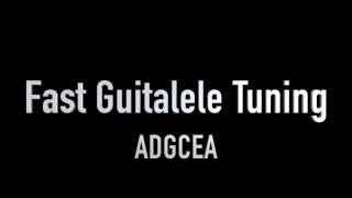 ADGCEA Tuning  Fast Guitalele Tuning [upl. by Amye]