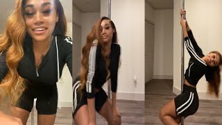 Jania Bania  NBA Youngboys BM Live Shows Off Dance Moves  March 9th 2020 [upl. by Aianat499]