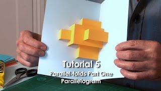 PopUp Tutorial 5  Parallelfolds Part 1 Parallelogram [upl. by Ambrosine735]