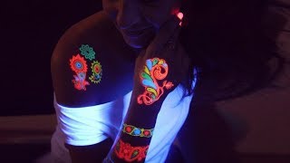 Incredible Glow in the Dark Tattoos [upl. by Draned]