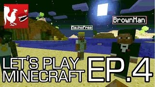 Lets Play Minecraft  Episode 4  Race to Bedrock  Rooster Teeth [upl. by Joan]