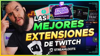 MEJORES EXTENSIONES para TWITCH 🔥 Te explico LAS 5 MEJORES extensiones para TUS STREAMS [upl. by Candless854]