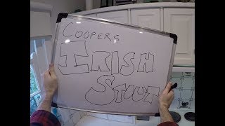 Brew Day  Coopers Irish Stout super easy kit and kilo [upl. by Artima]