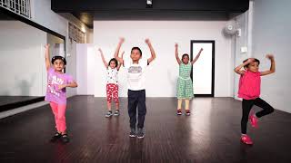 Taki Taki choreography  Kids batch  Beginner [upl. by Asirehc]