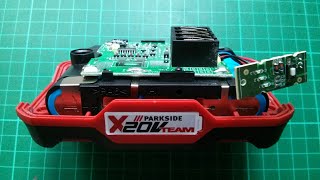 Lidl Parkside X20V Team Battery  Strip Down amp Analysis [upl. by Jethro]