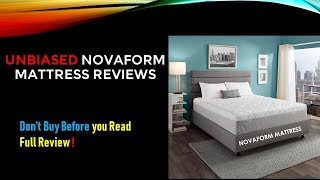 Novaform Mattress Review  Costco Novaform Mattress Review Updated [upl. by Ulrich]