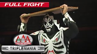 LA PARKA vs LA PARK LUCHA POR EL NOMBRE  Triplemania XVIII  Lucha Libre AAA Worldwide [upl. by Sokil437]