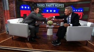 Gary Johnson Why you should vote Libertarian Full CNN interview [upl. by Assiluj129]