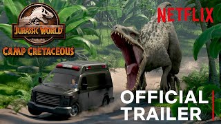 Jurassic World Camp Cretaceous  Official Trailer  Netflix [upl. by Knut747]