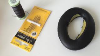 Fixing my Bose Headphones Cushion [upl. by Htebirol]