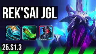 NEW S14 Reksai Jungle BUILD CARRY  Indepth Guide Rank 1 [upl. by Alih]