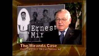 Learn about the Miranda Case  Phoenix Police Department [upl. by Gaughan]