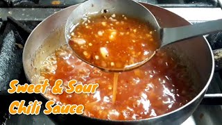 SWEET AND SOUR CHILI SAUCE  SAUCES RECIPE [upl. by Othelia]