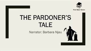 The Pardoners Tale by Geoffrey Chaucer summary themes amp characters  Narrator Barbara Njau [upl. by Sadiras]