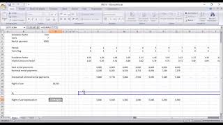 Financial Modelling for leases IFRS 16 [upl. by Spector323]