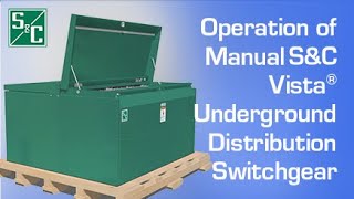 Operation of Manual SampC Vista® Underground Distribution Switchgear [upl. by Serolod]