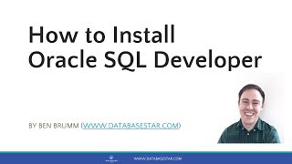 How to Install Oracle SQL Developer [upl. by Brant349]