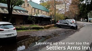 Kayaking Hawkesbury River [upl. by Ecnerwaled535]