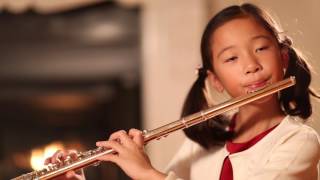 Scarborough Fair flute by Emma He 9 yr old [upl. by Tatiana]