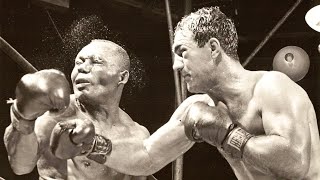 Rocky Marciano vs Jersey Joe Walcott 1  Highlights The Ring Fight of the Year [upl. by Koenraad]