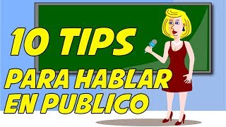 10 tips para hablar en público [upl. by Keefer]