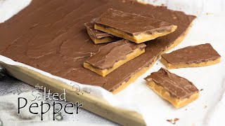 Easy Homemade Toffee in 15 minutes [upl. by Harli]