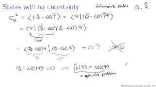 Mathematical formalism in quantum mechanics [upl. by Coh]