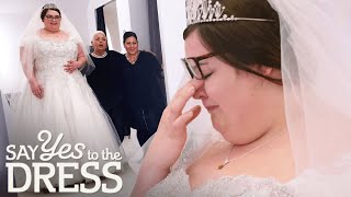 Bride Bursts Into Tears When Dream Dress Doesnt Live Up To Expectations  Curvy Brides Boutique [upl. by Parish]