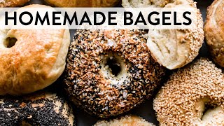 Homemade Bagels Recipe  Sallys Baking Recipes [upl. by Nims]