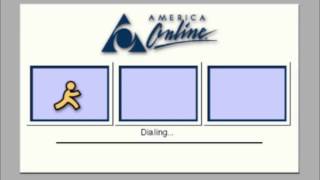 AOL Sign On  Dial Up [upl. by Arehc520]