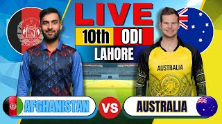 🔴 Live Afghanistan vs Australia 10th ODI Live Match Score today  AFG vs ENG Cricket  CT 2025 [upl. by Ellehsor]