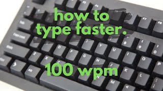 How to Type Faster 100 wpm in One Week  Stop Wasting Time 5 Tips [upl. by Lleneg]