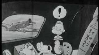 Hilarious Vichy Propaganda Mickey bombing France [upl. by Ssirk]