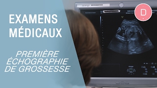 La première échographie de grossesse  Examens grossesse [upl. by Sacttler]