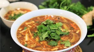 BETTER THAN TAKEOUT  Authentic Hot And Sour Soup Recipe 酸辣汤 [upl. by Rey]