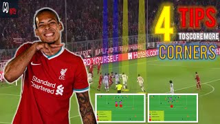 4 Tips To Score More Goals From Corners [upl. by Daisie]