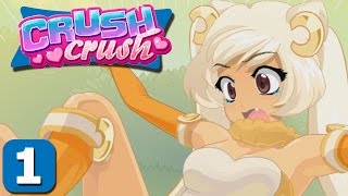 Crush Crush Part 1  CASSIE CRUSH  Lets Play Crush Crush PC Gameplay [upl. by Shapiro412]