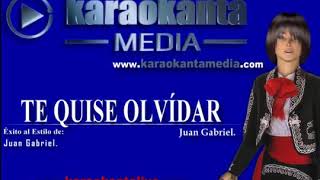 Karaoke te quise olvidar [upl. by Necyrb]